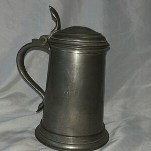 Greatrex English Vintage Pewter Stein Tableware Made in England